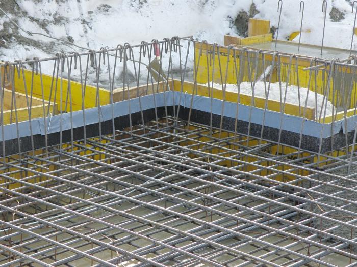 Bewehrung Fundamentplatte